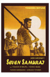 Seven Samurai, Italian Movie Poster, 1954