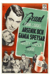 Arsenic and Old Lace, Swedish Movie Poster, 1944