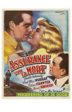Double Indemnity, Belgian Movie Poster, 1944