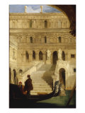 Buy The Courtyard of a Venetian Palace, 1839 at AllPosters.com