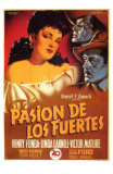 My Darling Clementine, Spanish Movie Poster, 1946