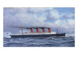 The Liner 'Lusitania', 1908