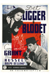 His Girl Friday, Swedish Movie Poster, 1940