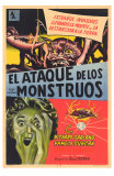 Attack of the Crab Monsters, Spanish Movie Poster, 1957