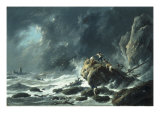 Buy A Storm on a Rocky Coast, 1788 at AllPosters.com