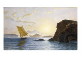 A View from Ischia Showing the Island of Procida, Vesuvius and Cape Miseno, Italy, 1890