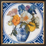 Flowers and Blue China IV