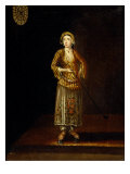 Buy A Turkish Lady Holding a Pipe at AllPosters.com