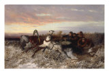 Buy Sleigh Ride, Followed by Wolves at AllPosters.com