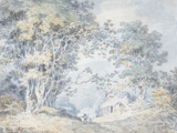 Buy Rustics on a Country Track at Hindhead, Surrey, 1792 at AllPosters.com