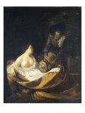 A Man Offering Money to a Woman