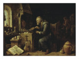 Buy An Alchemist in his Workshop, early 1650s at AllPosters.com