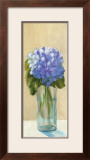 Buy Purple Flowers in Blue Vase at AllPosters.com