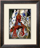 Buy Red Eiffel Tower at AllPosters.com