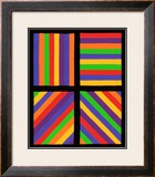 Color Bands in Four Directions, c.1999