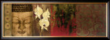 Buddha Orchid Framed Art Print