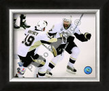 Petr Sykora & Ryan Whitney in Game 5 of the 2008 NHL Stanley Cup Finals; Celebration #18
