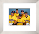 Carlos Beltran, Tom Glavine, Jose Reyes, Paul LoDuca and David Wright 2006 All Star Game