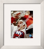 Bryan Trottier - Holding Stanley Cup
