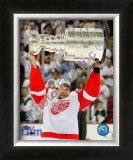 Nicklas Lidstrom with the Stanley Cup in Game 6 of the 2008 NHL Stanley Cup Finals; #26