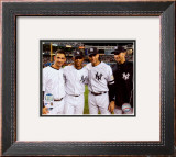 Jorge Posada, Mariano Rivera, Derek Jeter,& Andy Pettitte Final Game At Yankee Stadium 2008