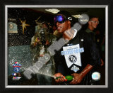 B.J. Upton Game 7 of the 2008 ALCS Celebration