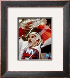 Bryan Trottier - Holding Stanley Cup