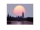 England, London: Evening over Houses of Parliament II