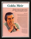 Buy Heroes of the 20th Century - Golda Meir at AllPosters.com
