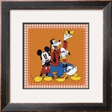 The Classic Gang: Mickey Mouse, Goofy, and Donald Duck