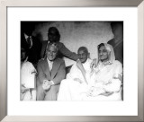 Buy Charlie Chaplin and Ghandi in East London, 23rd of September, 1931 at AllPosters.com