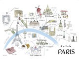 Map of Paris