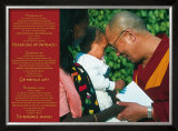 Buy Dalai Lama: Never Give Up on Peace at AllPosters.com