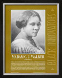 Buy Great Black Innovators - Madame C.J. Walker at AllPosters.com