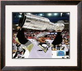 Sidney Crosby Game 7 - 2008-09 NHL Stanley Cup Finals With Trophy