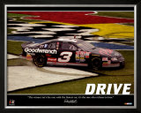 Dale Earnhardt - Drive Framed Poster