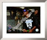 B.J. Upton Game 7 of the 2008 ALCS Celebration