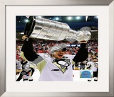 Sidney Crosby Game 7 - 2008-09 NHL Stanley Cup Finals With Trophy
