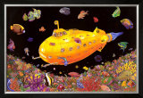 Yellow Submarine Framed Art Print