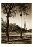An Afternoon Stroll in Paris I Art Print