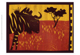 Buy Woodblock Gnu at AllPosters.com