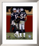 Tom Brady & Tedy Bruschi - 2004-2005 Patriots AFC Division Playoff Game