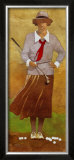 Vintage Woman Golfer