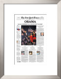New York Times, Nov. 5, 2008: OBAMA, Racial Barrier Falls in Decisive Victory