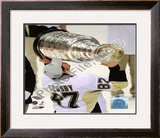 Sidney Crosby Game 7 - 2008-09 NHL Stanley Cup Finals With Trophy