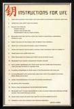 Buy Instructions for Life Dalai La at AllPosters.com