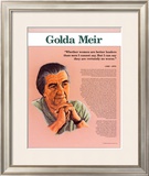 Buy Heroes of the 20th Century - Golda Meir at AllPosters.com