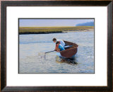 Crabbing Framed Art Print