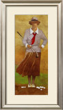 Vintage Woman Golfer