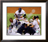 B.J. Upton Game 7 of the 2008 ALCS Celebration